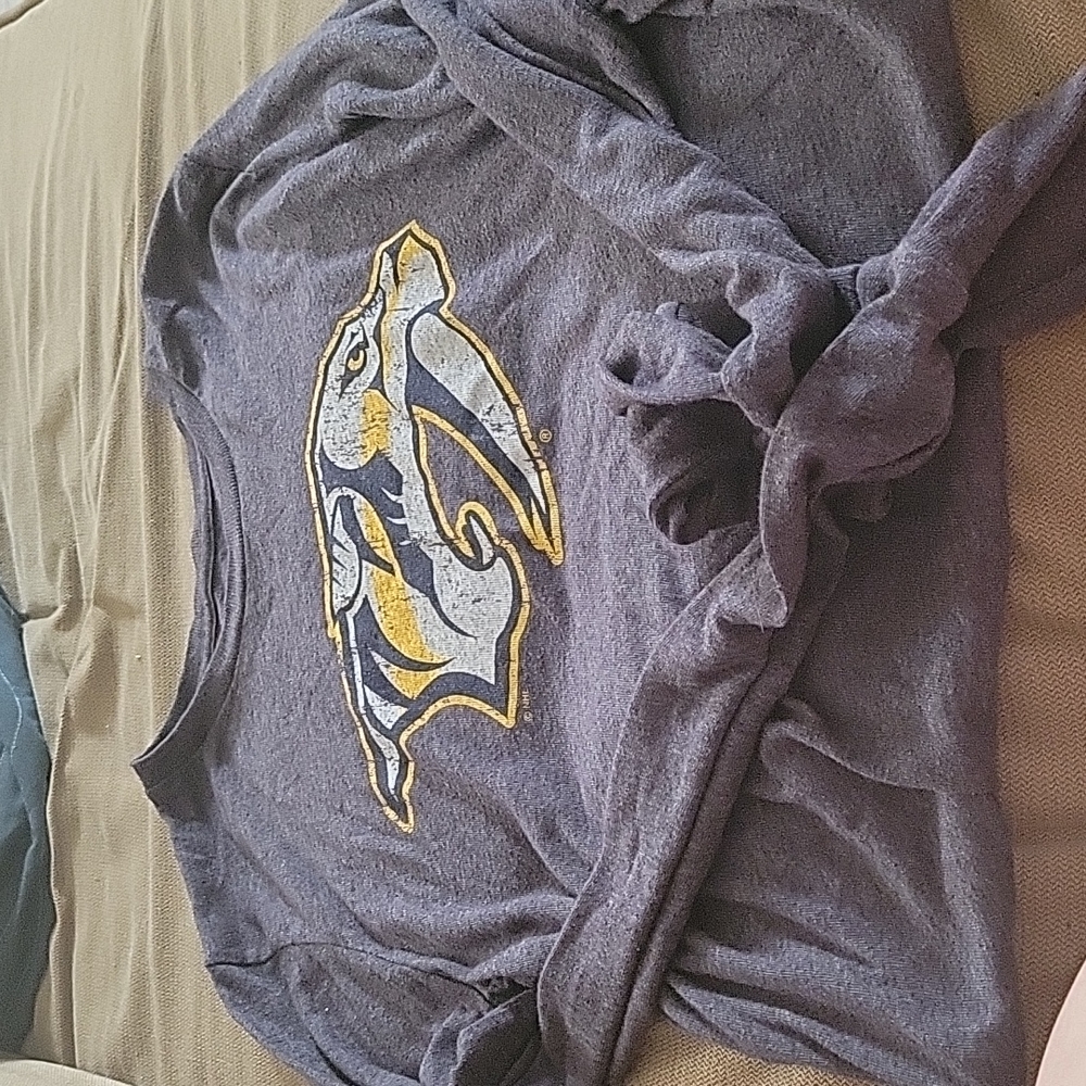 Majestic Threads Nashville Predators Long sleeve shirt. Size S